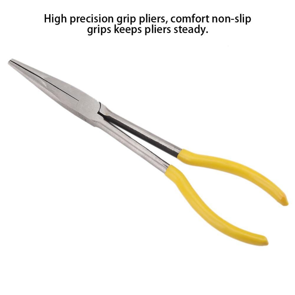 Long Long Nose Pliers Extended Hand Pliers Durable Needle Nose Pliers  Repair Use