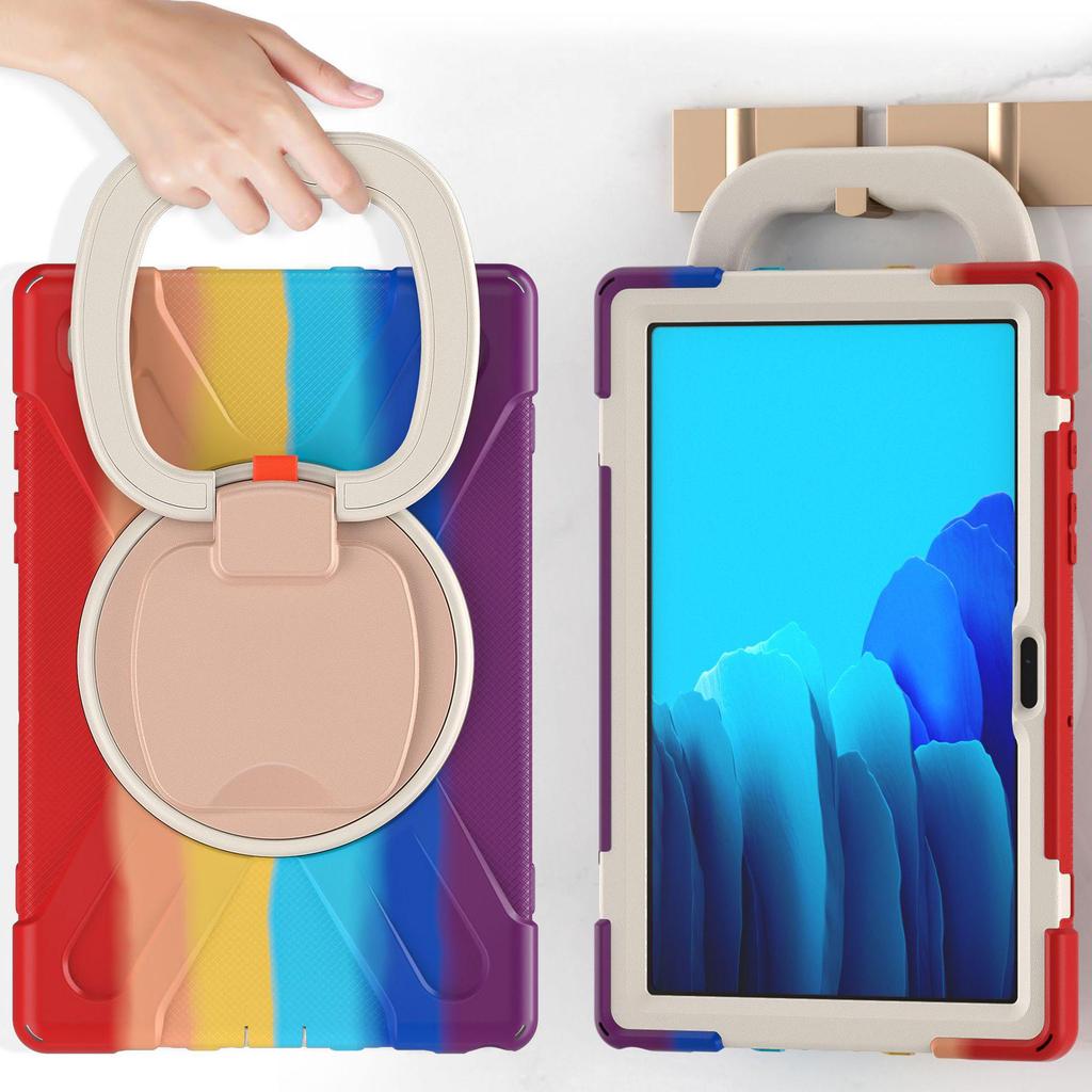 Protective Silicone Cover for Tab A7 10.4" T503 Tablet: Anti-Bending 3-Layer T500 Shell T505