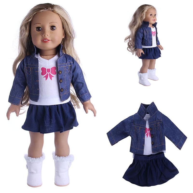 

American Girl 18 Doll Three-Piece Jacket Set & Accessories