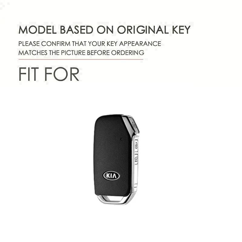 Custodia Guscio Portachiavi Auto in TPU per KIA Sportage R GT Stinger Sorento Ceed Cerato Forte Niro Soul Telluride Protezione Keyless