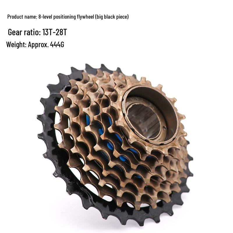 6/7/8-Speed Mountain Bike Freewheel: 13-28T Gears, 21/18/24-Speed Transmission Cycling Accessory