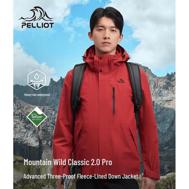 Pelliot Men s Mountain Classic 2.0 Pro 3-in-1 Outdoor Jacket