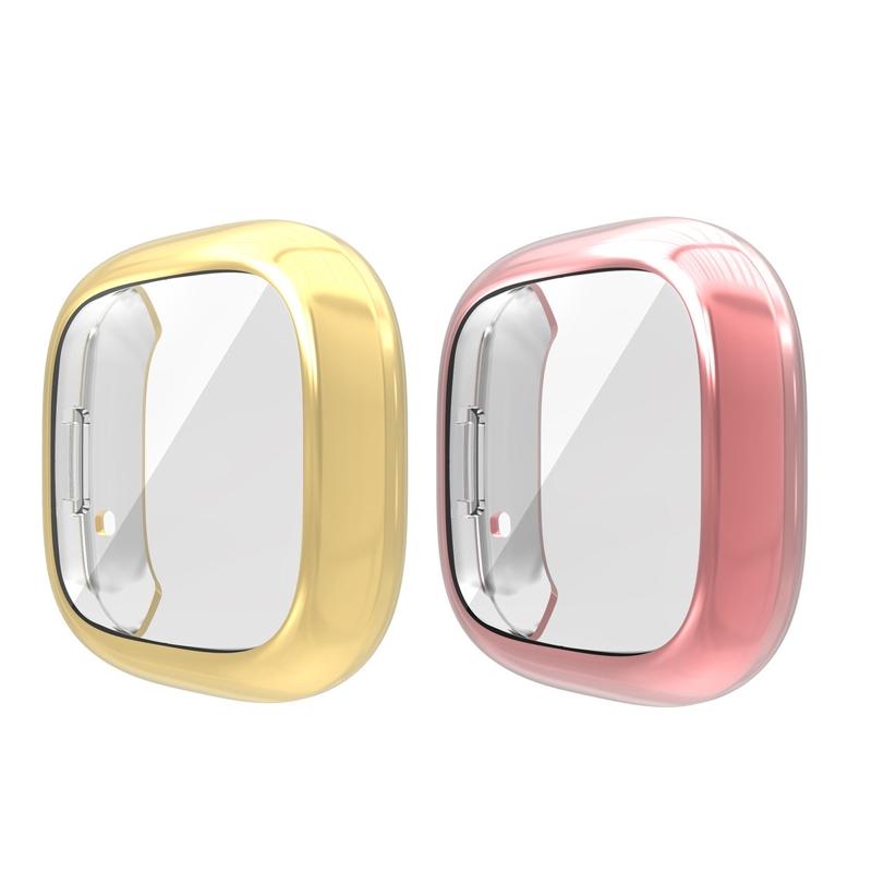Full Cover for Protection Sleeve TPU Plating for Case Shockproof for Versa3/Sense for Smart Watch