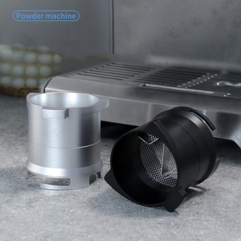 Practical Coffee Dosing Funnel 54mm Coffee Powder Rings Coffee Machine Adapter Rings Suitable for Espresso Portafilters