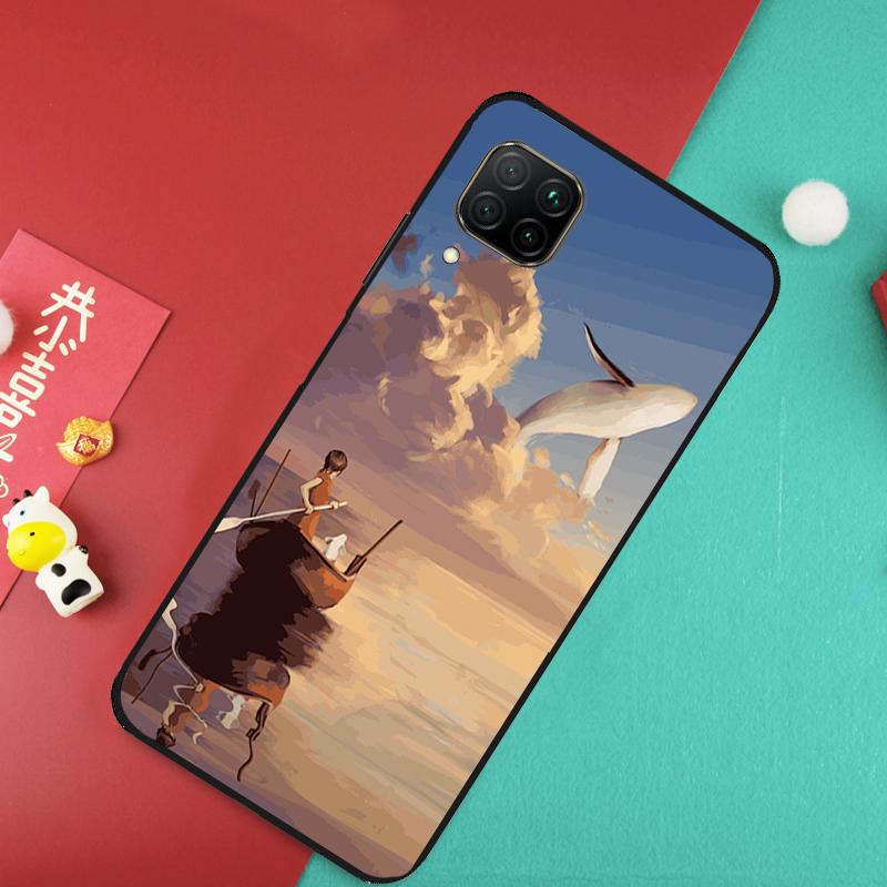

Flying Whale Magical For Huawei Nova Y73 Y70 Y72 Y60 Y90 Y61 Y91 8i 7i 11i 12i 12s 9 10 SE P20 P30 P40 Lite Case Huawei Nova 11i