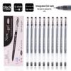 0.38mm Scented Gel Pens: Black, Blue & Red, Large-Capacity Straight Liquid Pen for Students