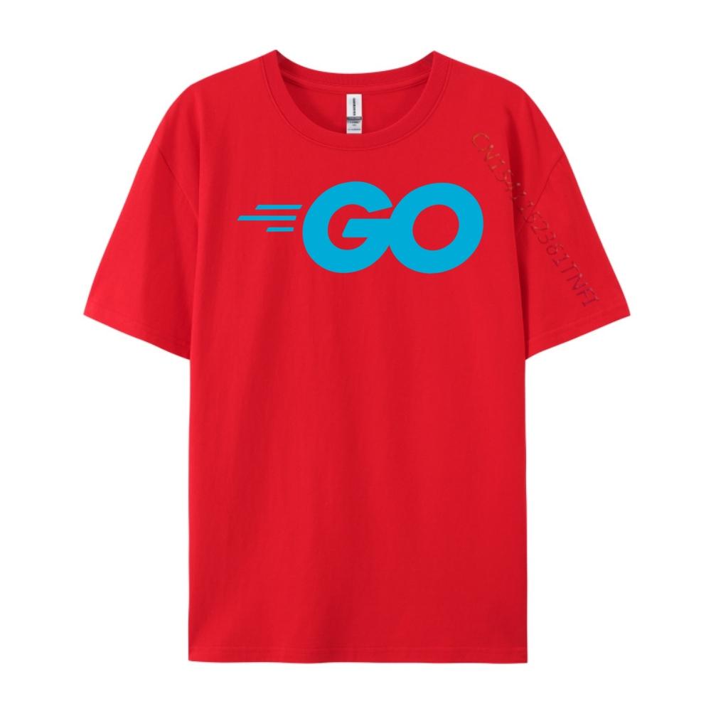 Golang Programmer Computer Developers Language Mens Clothing 2025 Shirts Lovers Day Graphic Tee Shirt S