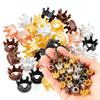 36Pcs Mini Vintage Alloy Crown Figurines - DIY Decor Ornaments | For Architectural Models, Home Decor, Handicrafts, ZSY