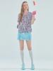 JUNEJUNE SPACE Floral Shirts_White(Floral Short Sleeve Shirts_White)