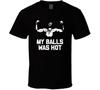 Derrick Lewis My Balls Was Hot Silhouette Mma Fighter Cool T Shirt Unisex T-Shirt