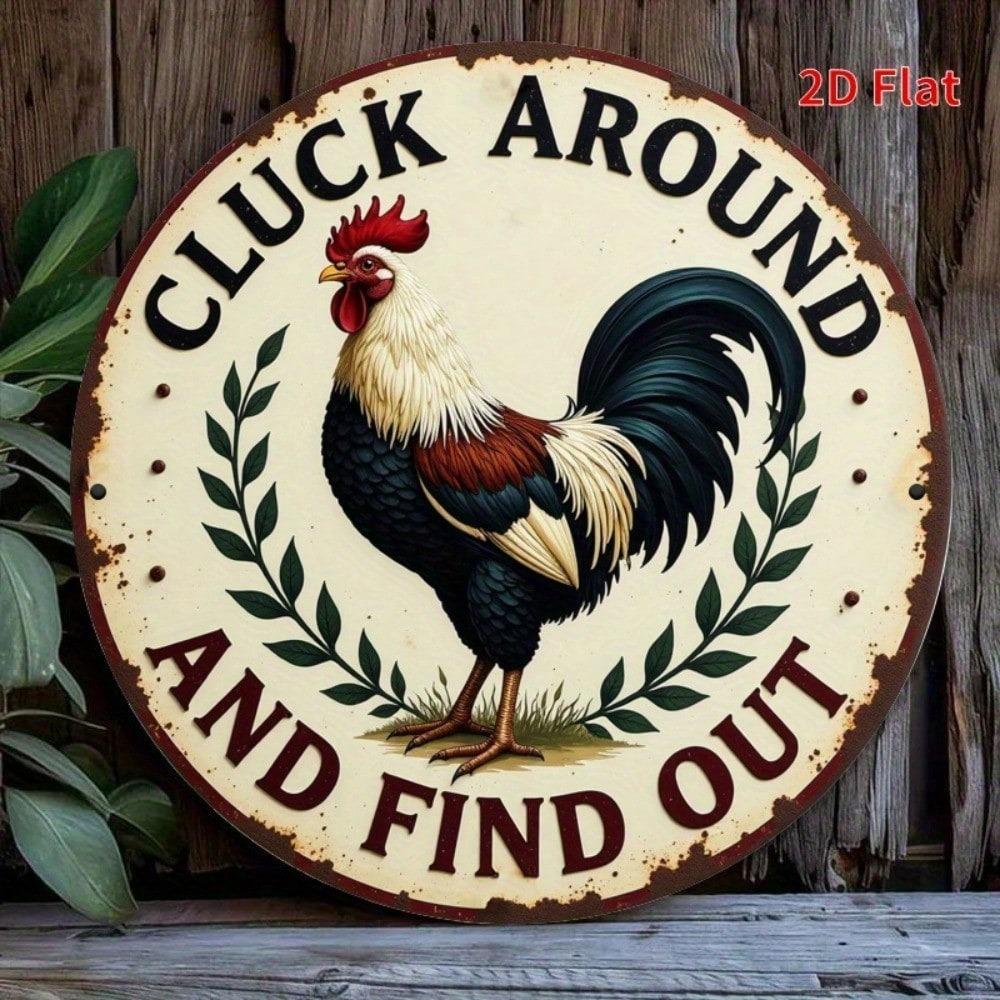 1pc Vintage Funny Metal Tin Sign Wall Art for Home Bar Cafe Garage Decor