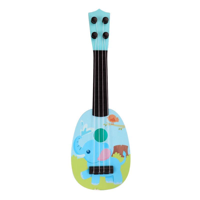

Детское укулеле для трансграничной торговли: Мультяшная маленькая гитара для начинающих - Музыкальный инструмент для раннего образования.