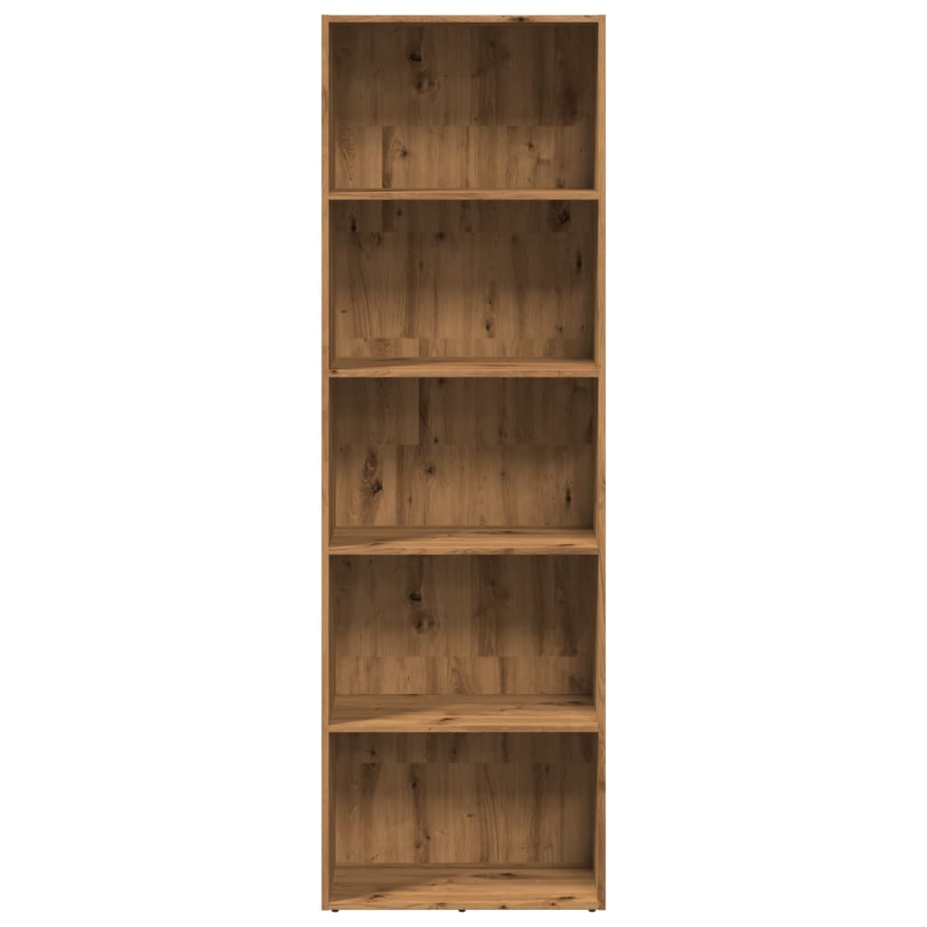Libreria Rovere Artigianale 60 x 30 x 189 cm Legno Ingegnerizzato