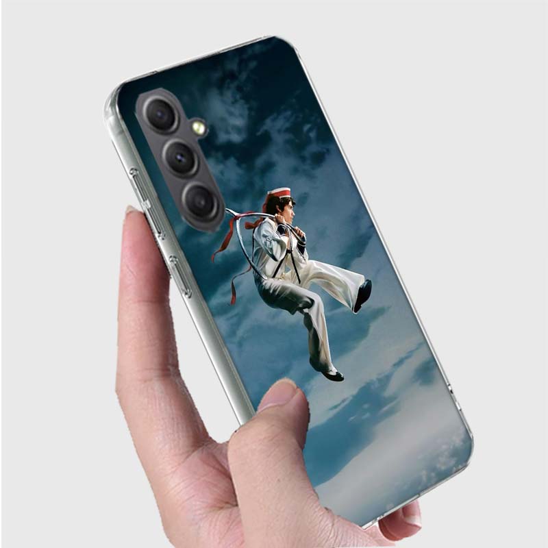 C-Conan Gray Wishbone Phone Case for Samsung A16 A26 A36 A56 A17 A37 A57 A07 A06 A02S A03 A04S A05S Galaxy Note 20 10 A50S A71 A