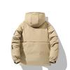 Men's Graphene-Enhanced Warm Winter Cotton Jacket - Trendy, Loose Fit, and Hooded for Casual Wear