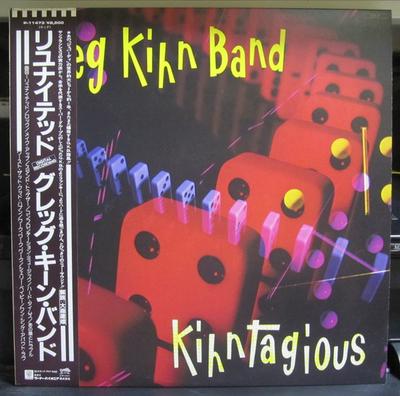 LP Record GREG KIHN BAND  Kihntagious P11473PROMO BESERKLEY 1984 Japan Obi Rock Used