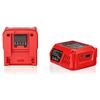 1 In1 111W Battery Charger Power Adapter Compatible for Makita/Dewalt/Milawukee/Bosch Battery with USB-A/C for Phones Tablets