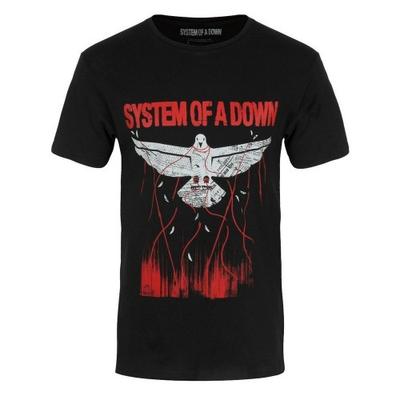 System Of A Down Unisex Adult Dove Overcome T-Shirt