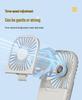 Ultra-thin Portable Neck Fan: Lightweight, Foldable, Rechargeable for Outdoor, Makeup, and Travel Use