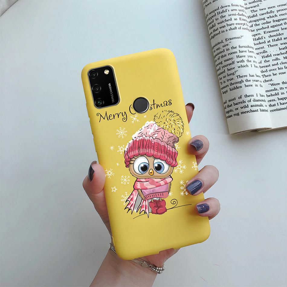 For Huawei Honor 9A Case 2020 Silicon Cover Soft Bumper Coque For Huawei Honor 9A Phone Cases MOA-LX9N Honor9A Love Heart Funda