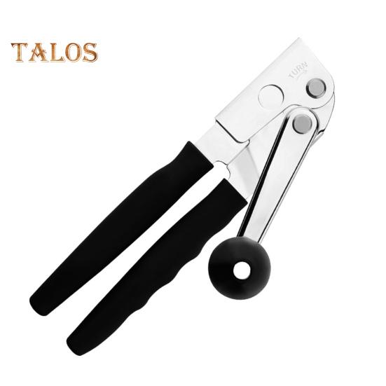 

Ручной консервный нож, открывалка для бутылок из нержавеющей стали, прочная, удобная для пожилых людей, кухонные гаджеты чёрный