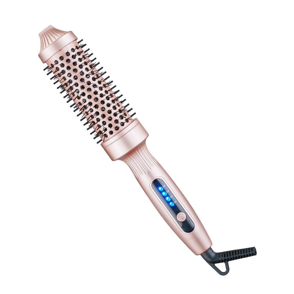 Portable Fluffy Straightening & Curling Comb Electric Iron