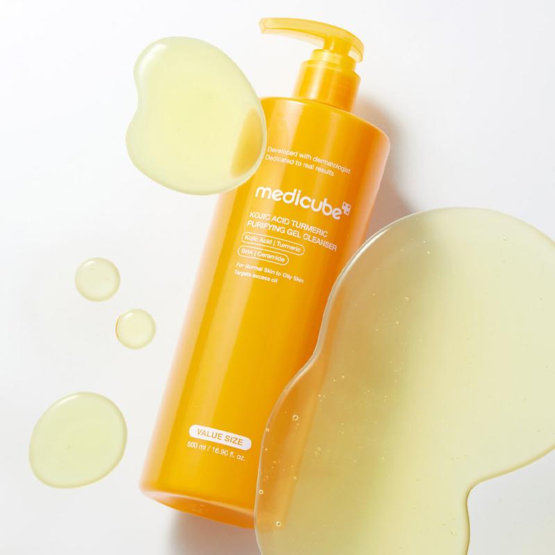 Medicube Kojic Acid Turmeric Purifying Gel Cleanser 500ml