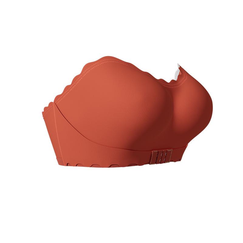 

Европейско-американский бюстгальтер без бретелек, невидимый, с застежкой спереди и силиконовой фиксацией Large