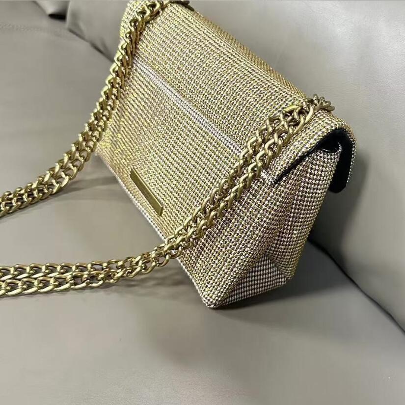 Fashion New Round-toed Stiletto High-heeled Sandals Bag Set, Lion's Head Plus-size Fashion Show Sandals Off-the-shoulder Bag Set B8