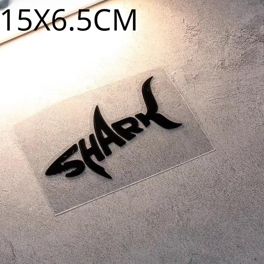 Car Sticker SHARK Waterproof Reflective Sticker Decorative Body Stickers Shielding Scratches Electric Motorcycle Modified