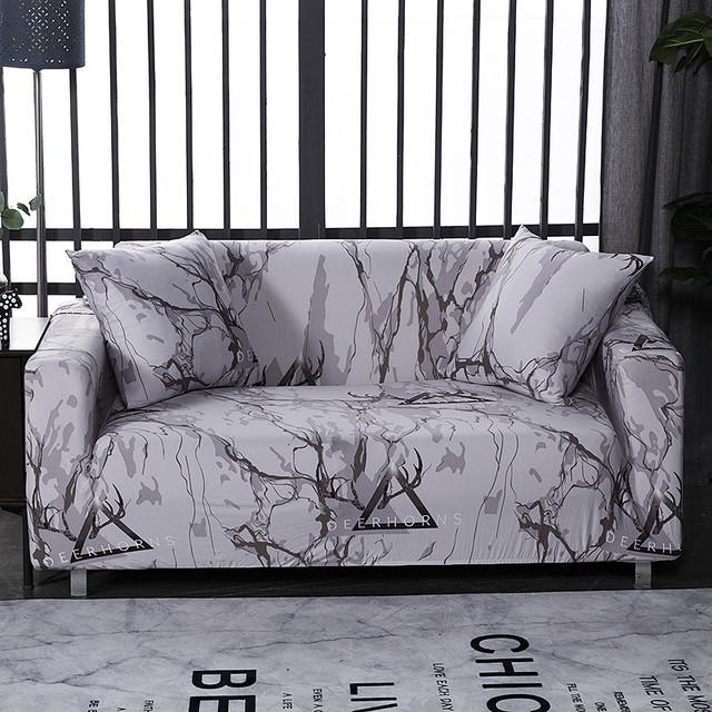 Elastic Tight Wrap All -Inclusive Sofa Cover For Living Room Spandex Couch Cover Sectional Furniture Slipcover 1 2 3 4 Seater for Home