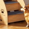 Wooden Pet Steps Stairs For Easy Access To High Place Couch Bed For Small Dog Cats And Senior Pet Climbing Supporter