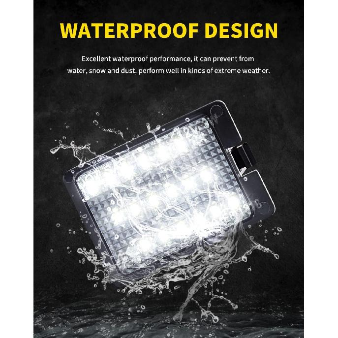 LED License Plate Lights Bright White Tag Lamp Assembly Replacement Compatible with 2014 2015 2016 2017 2018     Dodge Durango, Pack of 2