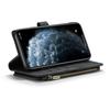 For iPhone 11 Pro Max CaseMe-C30 PU + TPU Multifunctional Horizontal Flip Leather Case with Holder & Card Slot & Wallet & Zipper Pocket