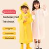 Bovonic Kids One-Piece Portable Rain Poncho