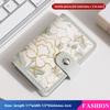 Flower Oil Painting Card Bag, Female Access Control Card, Retro Wind Multi-card Bank Card Certificate, Large-capacity Card Bag