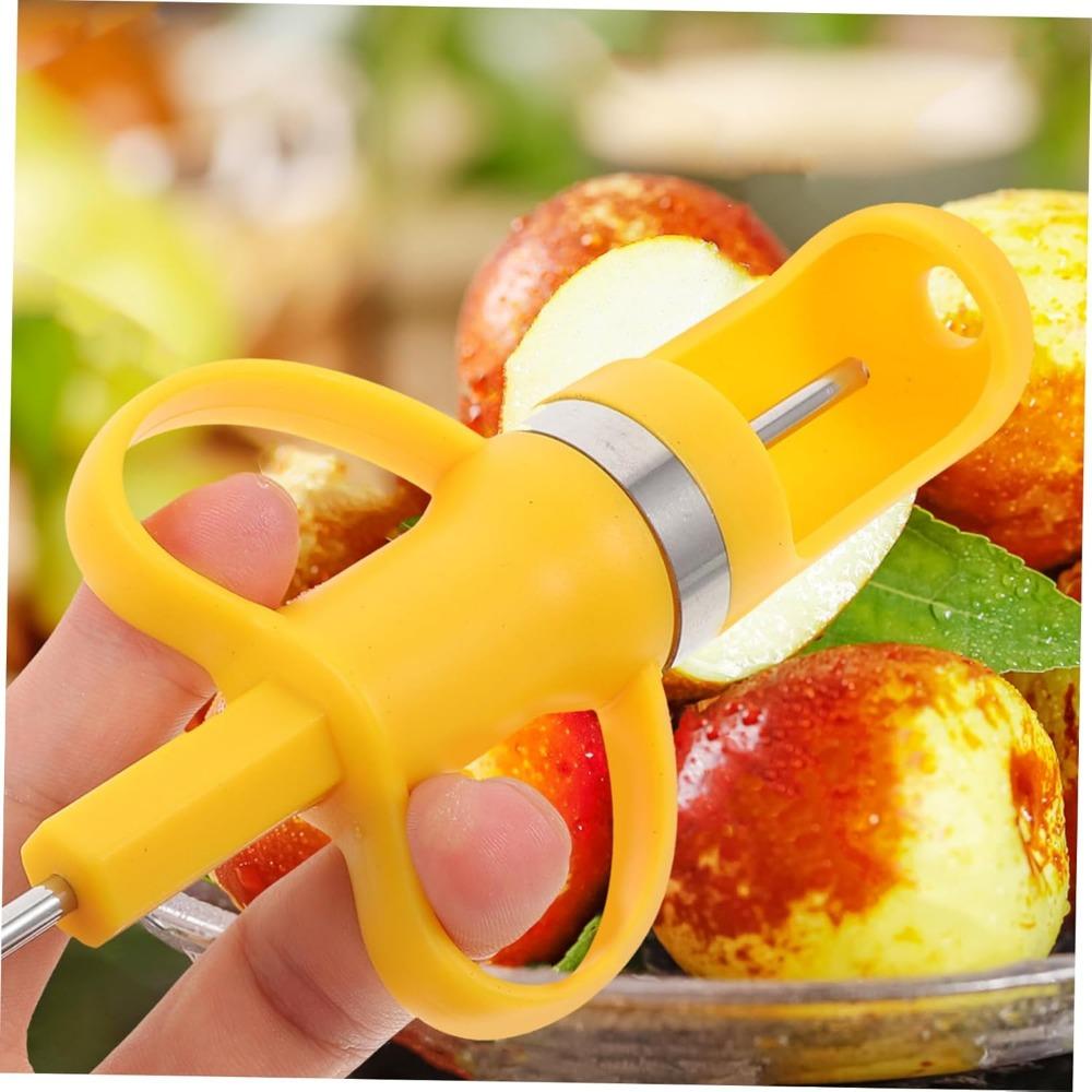 Kirsch-Entkerner, Edelstahl-Fruchtentkerner, bequem und sicher zum Entfernen von Fruchtküchenwerkzeugen, geeignet für die Küche