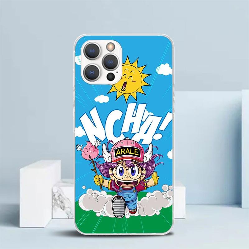 Dr Slump Arale Anime Phone Case For IPhone 16 17 Air 16E 15 14 Plus 13 Mini 12 11 Pro Max 7 8 + SE 2020 Soft TPU Back Cover 16 1
