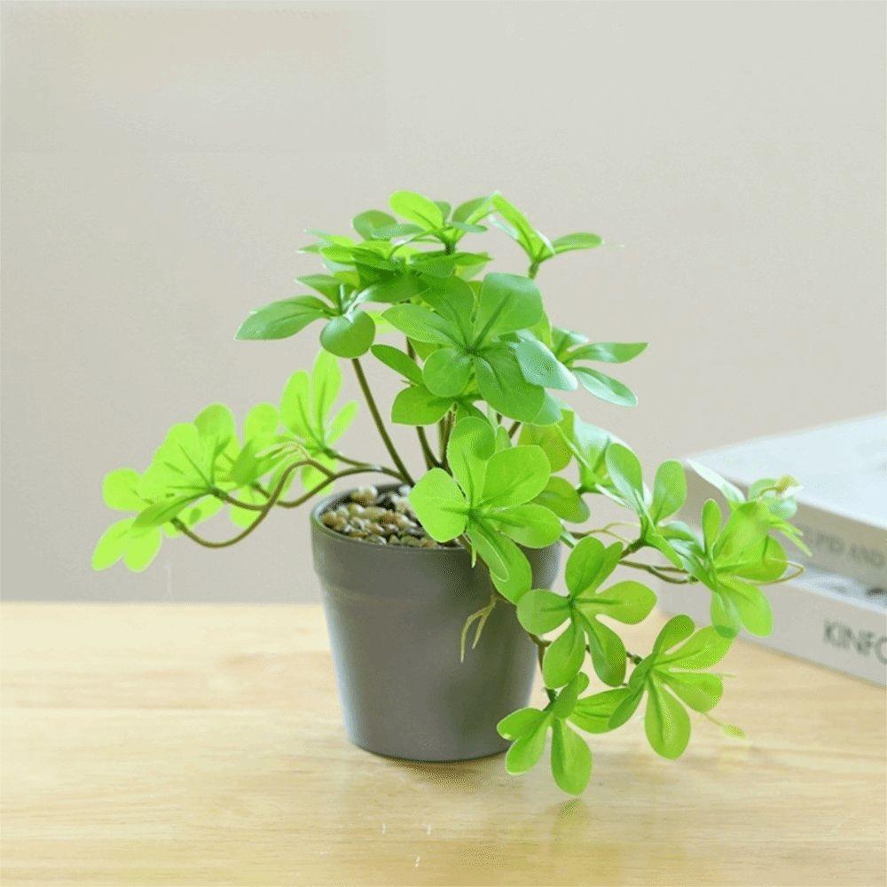 Fake Plant Fake Potted Plant Bonsai Decorative Potted Plant Artificial Bonsai Plant Garden Decor