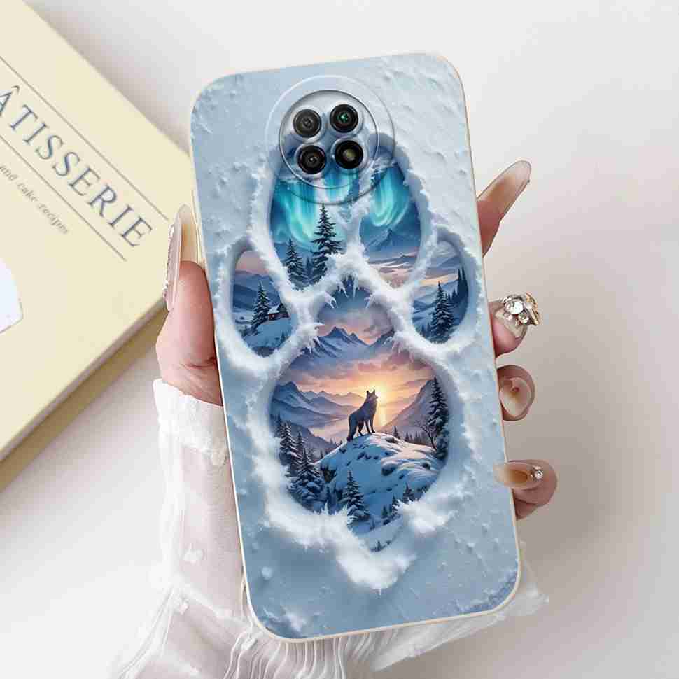 For Redmi Note 9 5G M2007J22C Case Cartoon Rabbit Soft Silicone Matte Cover For Xiaomi Redmi Note9 5G 6.53" Flower Shell Capa