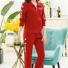 Women's Casual Sportswear Set: Loose-Fit Jacket and Pants for Middle-Aged Mothers - Stylish Spring/Autumn Fashion