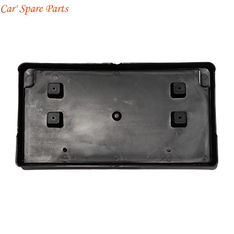 Y4UA Front Bumper License Plate Bracket Rack Mount Holder Stand Cover for 68295610AA