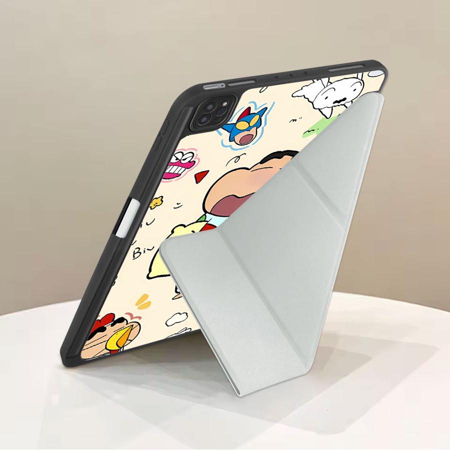 Holder Cover Tablet Case For iPad Mini 6 7 Air 4 5 M3 M2 1 2 M4 11inch Pro 2025 Pro 11th 10th 9th 8th 7th 12.9inch Cra-yons