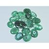 281Cts.Color Enhanced Green Solar Cab Agate Oval Loose Gemstone 17Pcs Lot C-2139