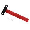Einfach zu bedienen 138mm Holzbearbeitung Aluminiumlegierung Loch Präzisionsmarkierung für T-Lineal Einfach zu bedienen Holzbearbeitungslineal