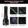 XIWANGFIRE AL B632D LED Flashlight – 2000LM Telescopic Zoom Torch w/ Window Breaker for Outdoor Survival Camping & Emergency