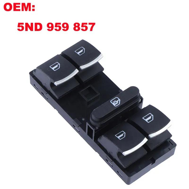 Car Electric Power Window Master Switch Control Button For VW Jetta Tiguan Golf GTI MK5 MK6 Passat B6 CC 5ND959857