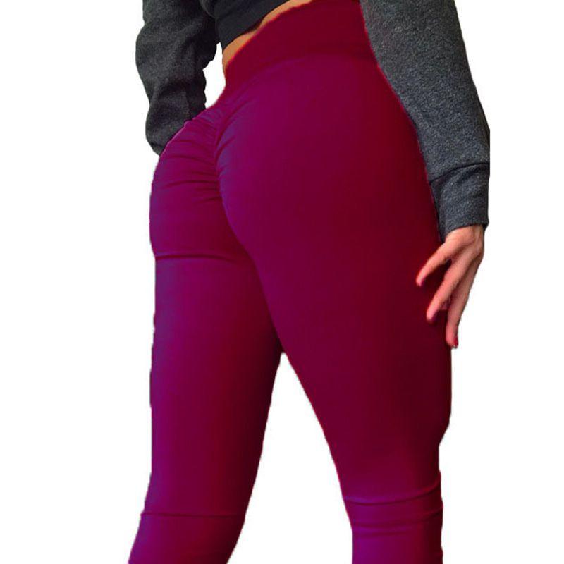 High Waist Womens Yoga Pants Print Sports Fitness Gym Stretch Leggings Trousers