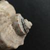 Серебряное кольцо с фианитами, вес изделия 1,33 гр (2186007)