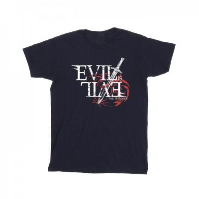 Netflix Herren The Witcher Das Böse ist böse T-Shirt